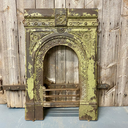 Antique Cast Iron Fire Surround