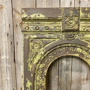 Antique Cast Iron Fire Surround