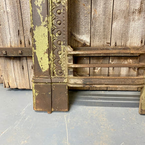Antique Cast Iron Fire Surround