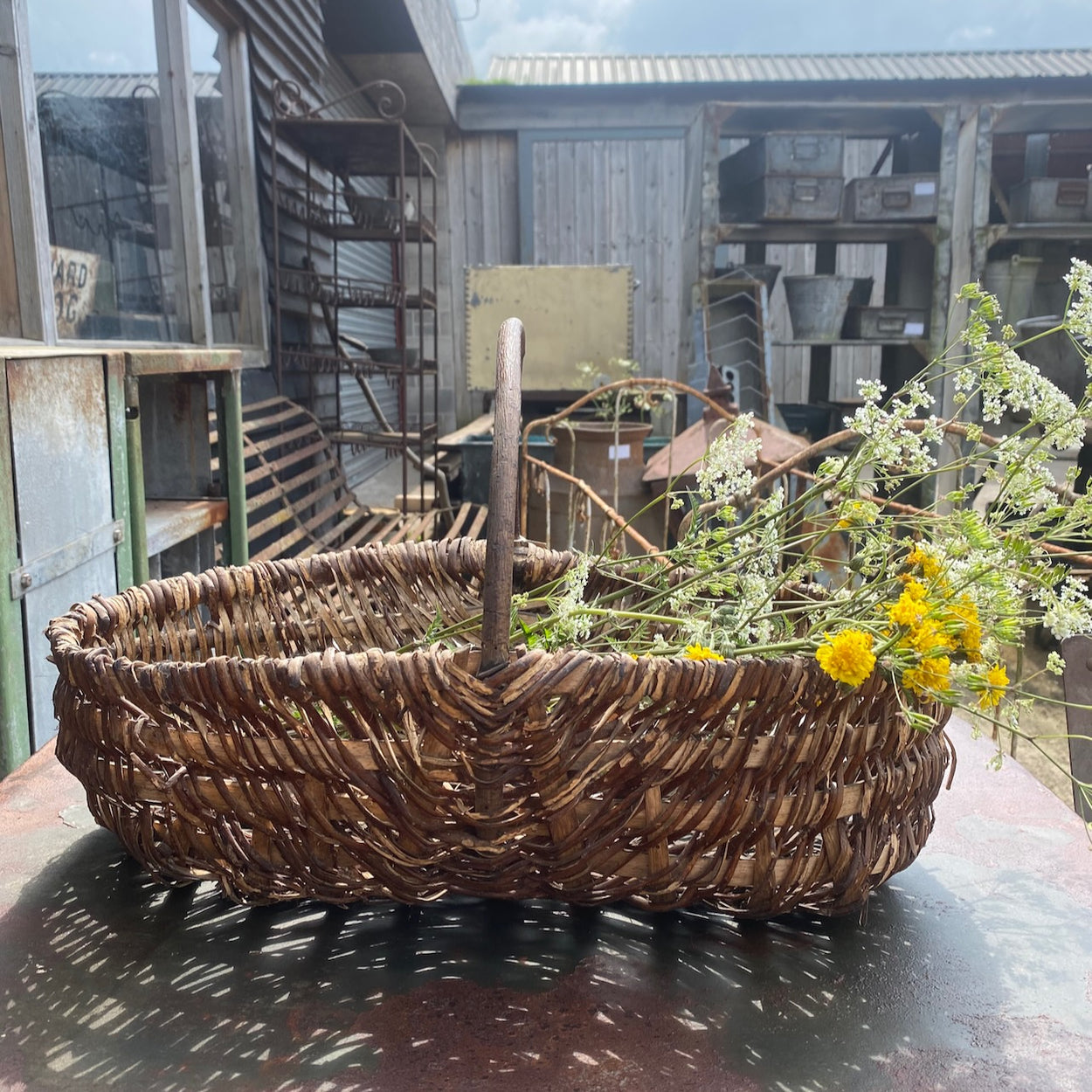 Vintage French Basket