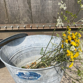 Vintage Beldray Galvanised Clothes Washer Bath/Planter