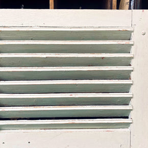 Vintage Blue French Shutters