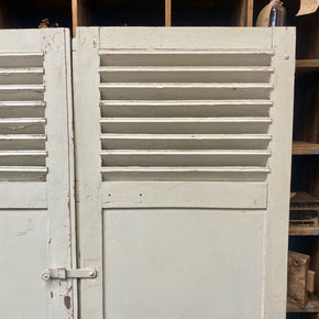 Vintage Blue French Shutters