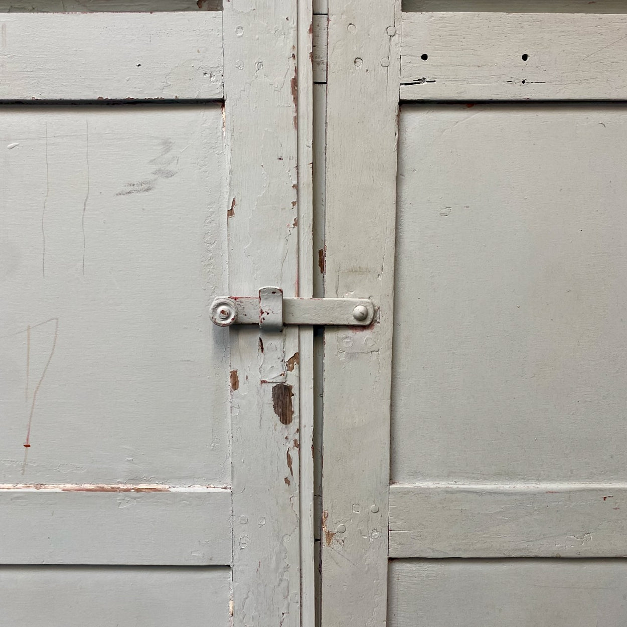 Vintage Blue French Shutters