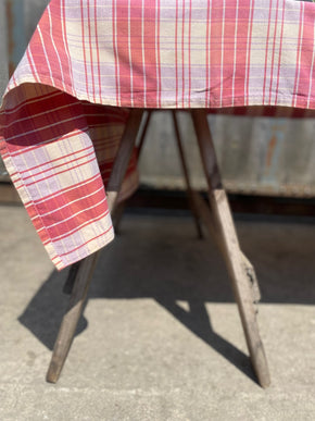 Large Antique French Table Cloth And Napkins