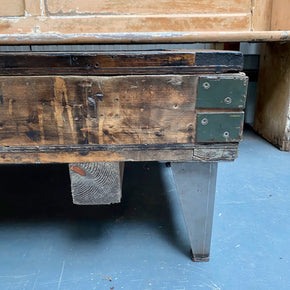 Railway Machine Parts Chest/Coffee Table