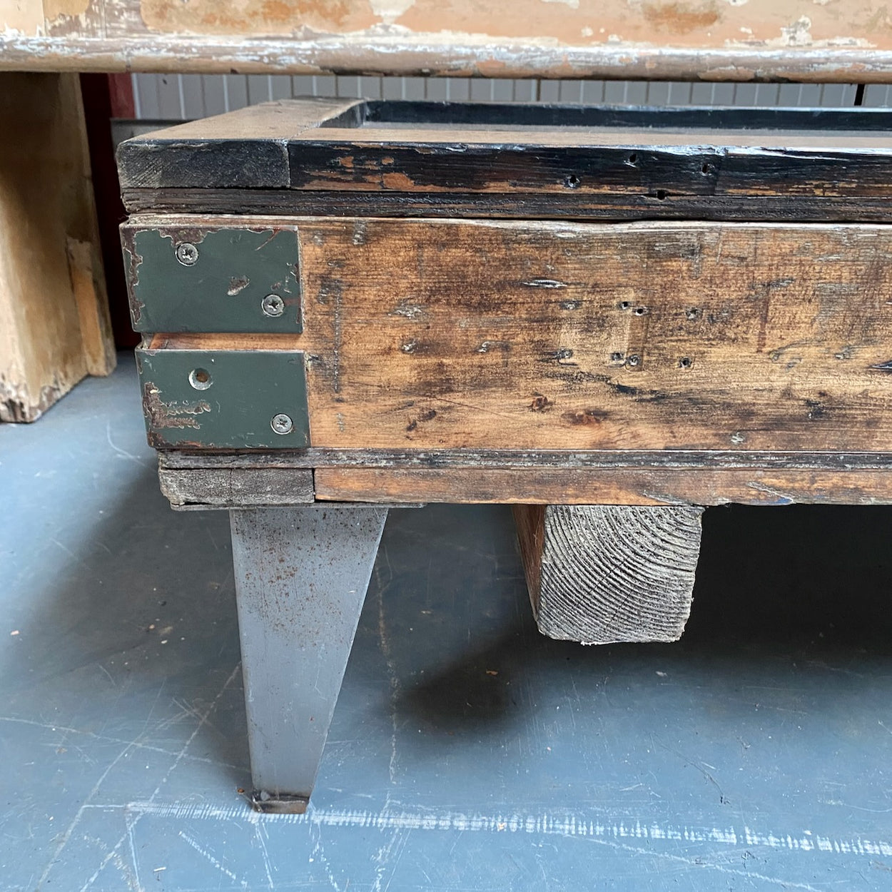 Railway Machine Parts Chest/Coffee Table