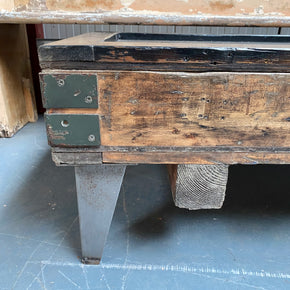 Railway Machine Parts Chest/Coffee Table