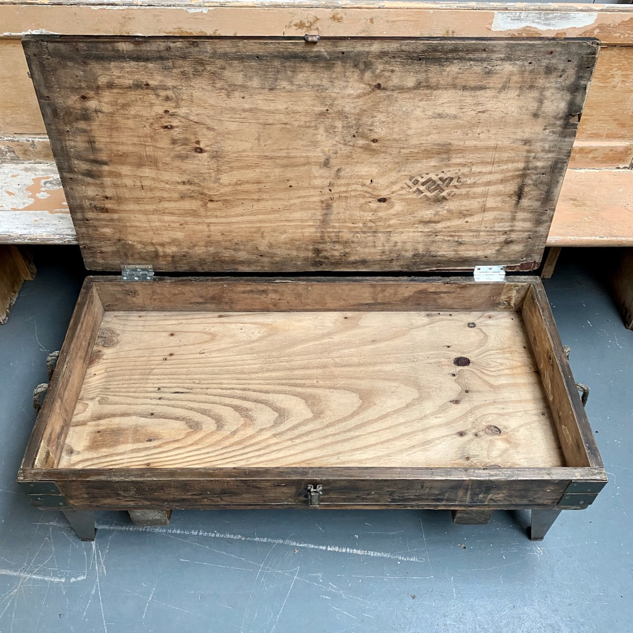 Railway Machine Parts Chest/Coffee Table