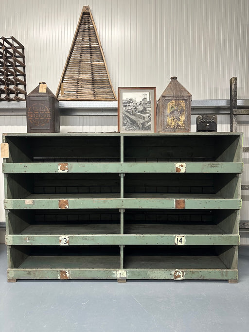 Vintage Workshop Shelves