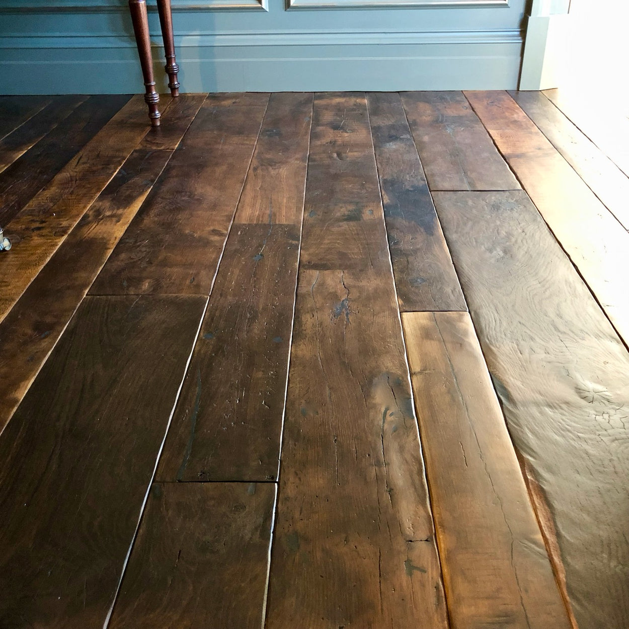 engineered reclaimed oak floorboards