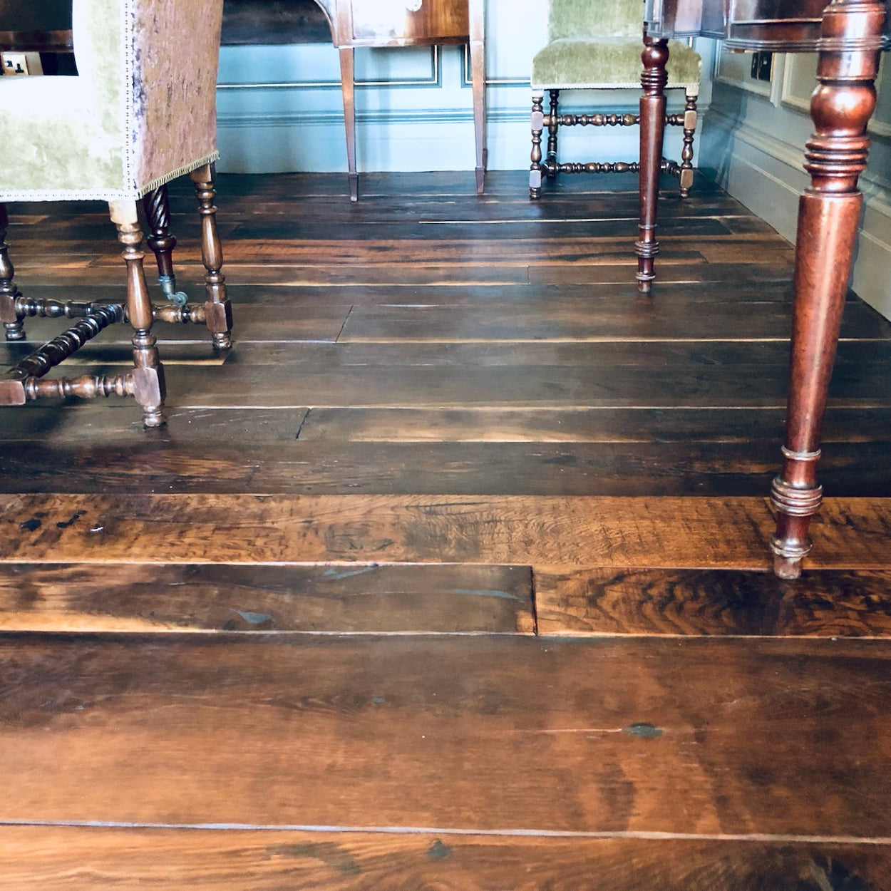 engineered reclaimed oak floorboards