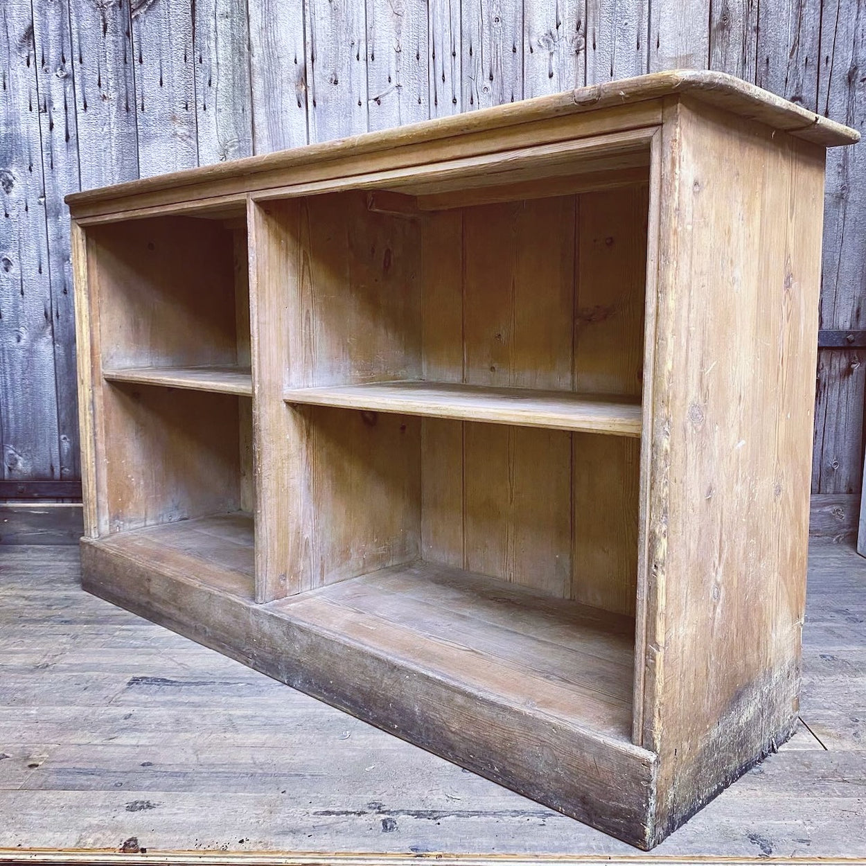 Antique Pine Shop Counter