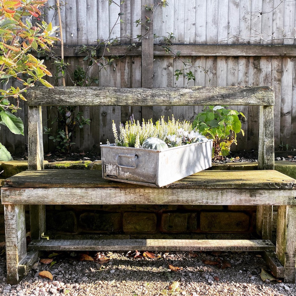 Large Vintage Tote Box