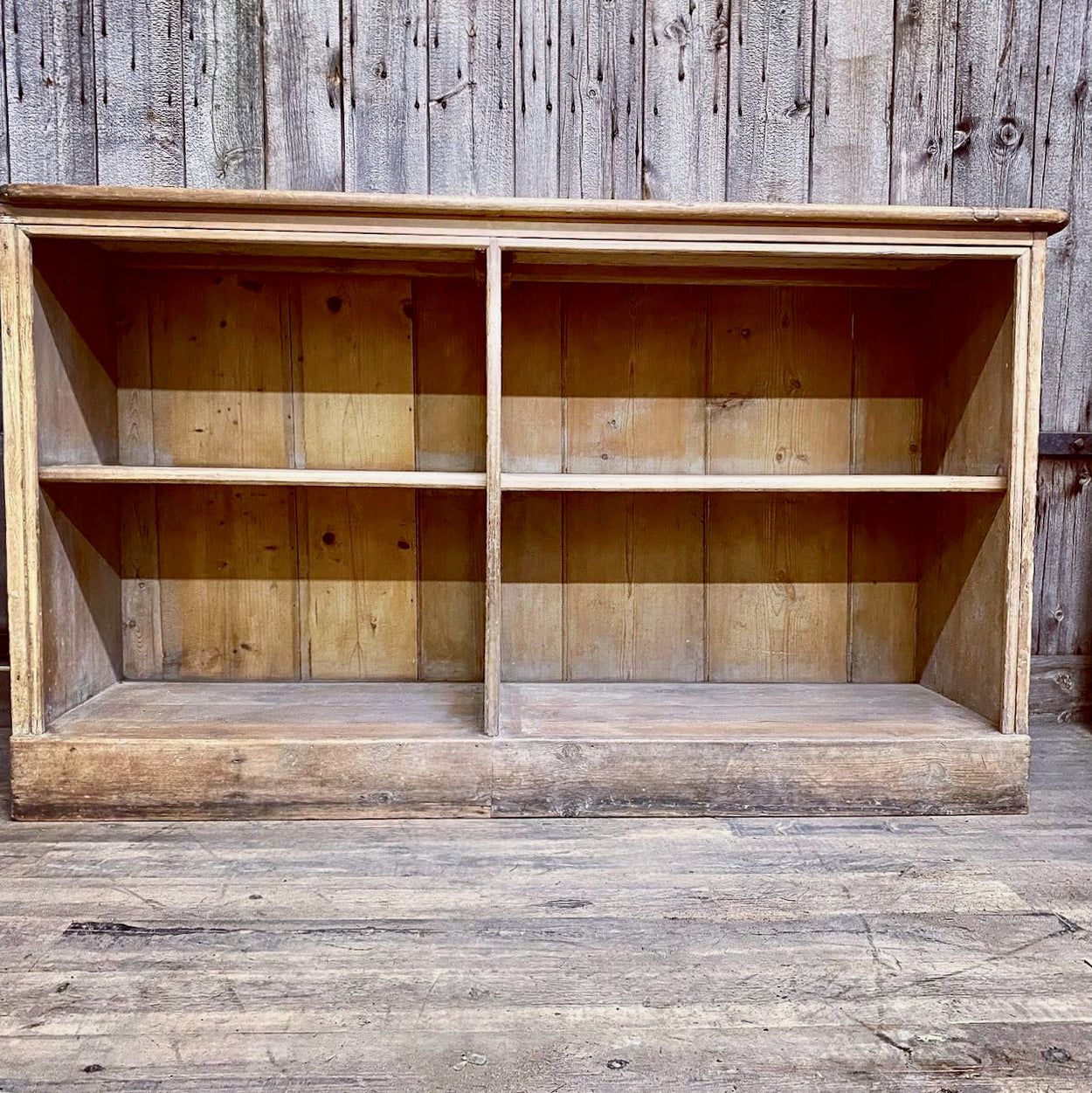 Antique Pine Shop Counter