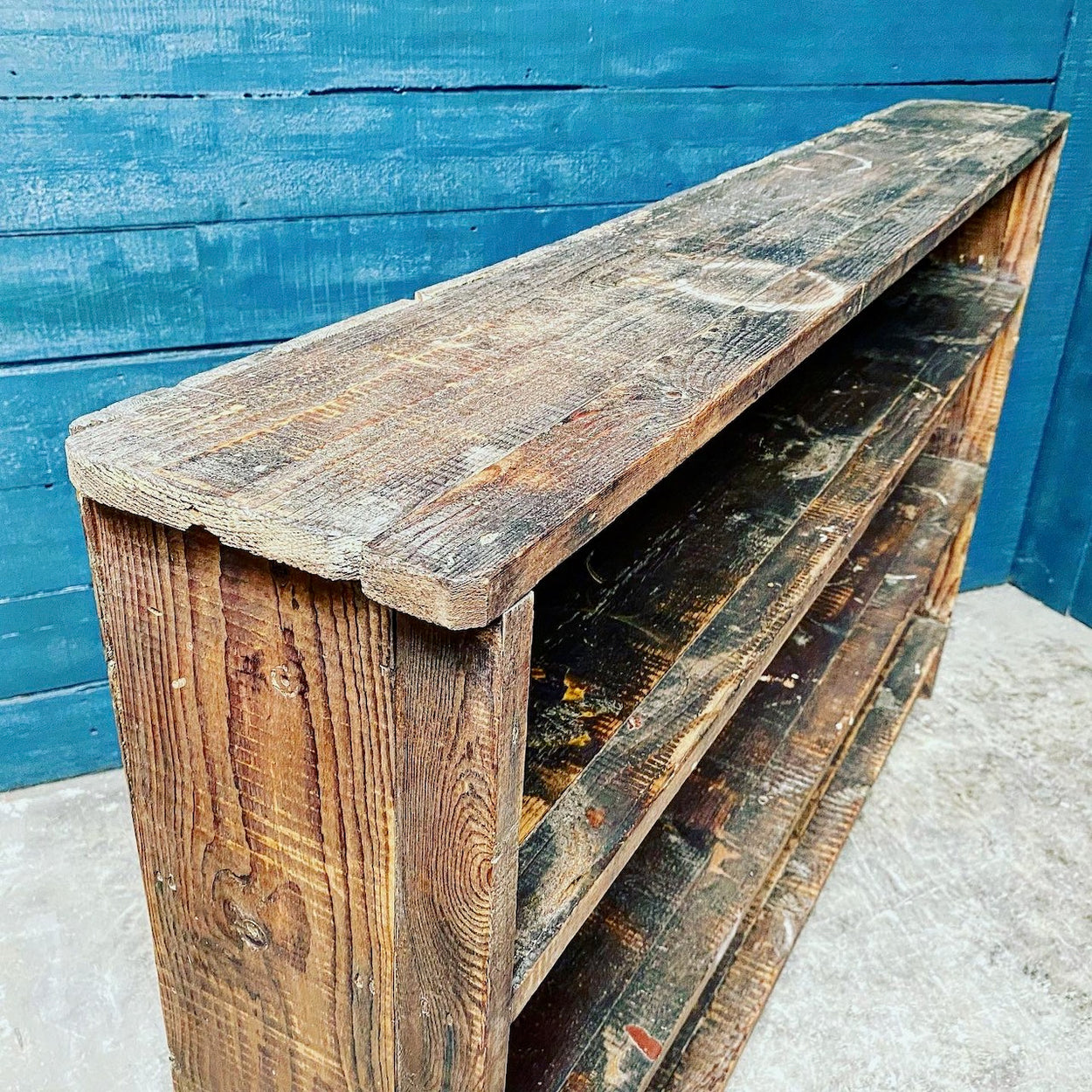 Vintage Wooden Book Case