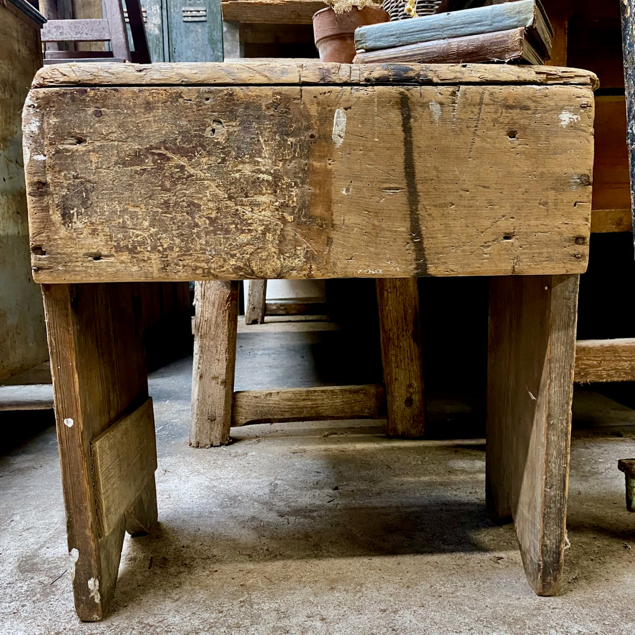 Rustic Vintage Stool