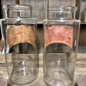 Antique French Apothecary Bottles