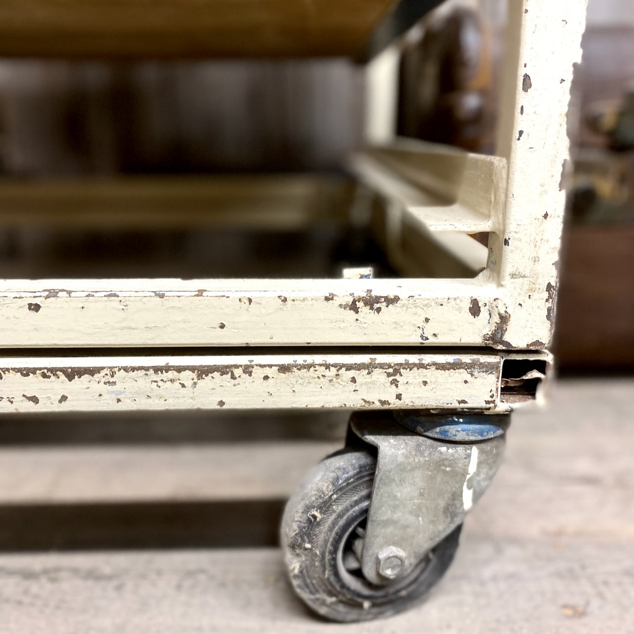 Vintage Industrial Potters Trolley