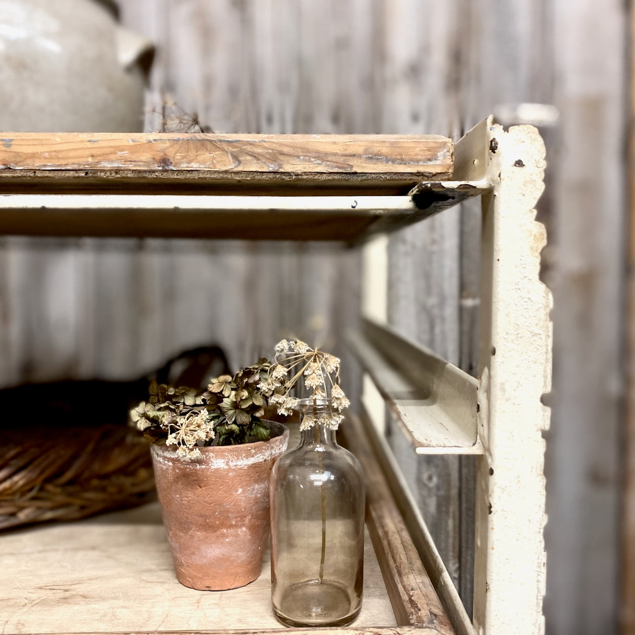 Vintage Industrial Potters Trolley