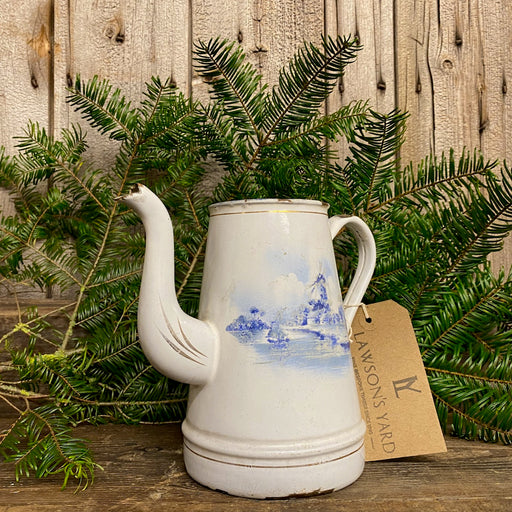 Vintage Dutch Enamel Jug