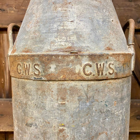 Large Vintage Rustic Welsh Milk Churn