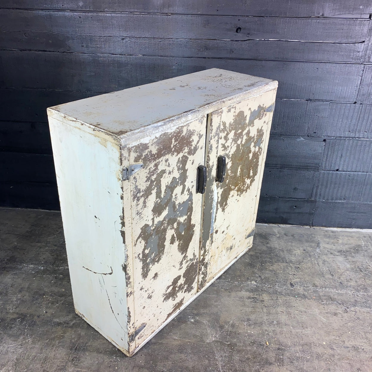 Industrial White Painted Steel Factory Cabinet