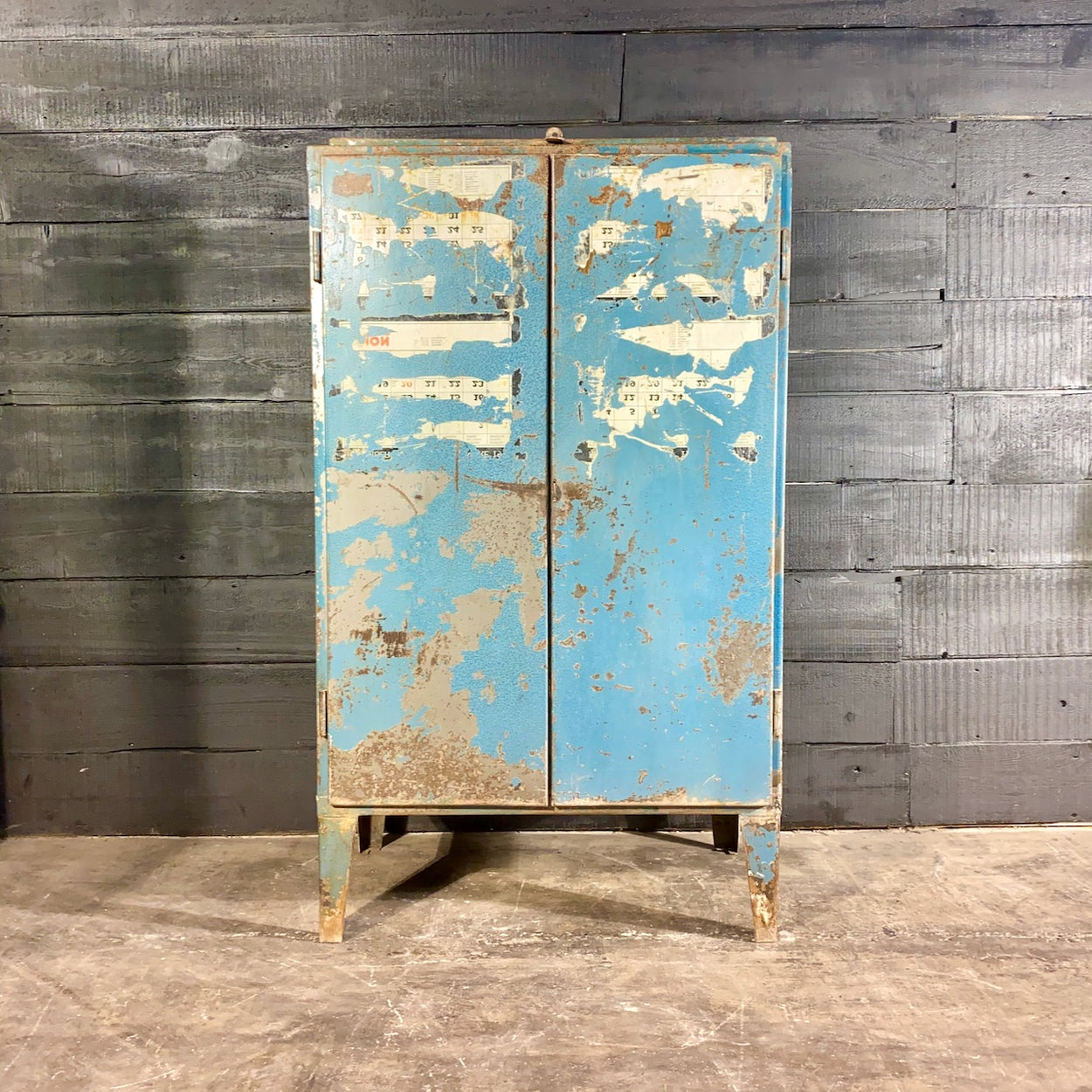 Vintage European Workshop Cabinet