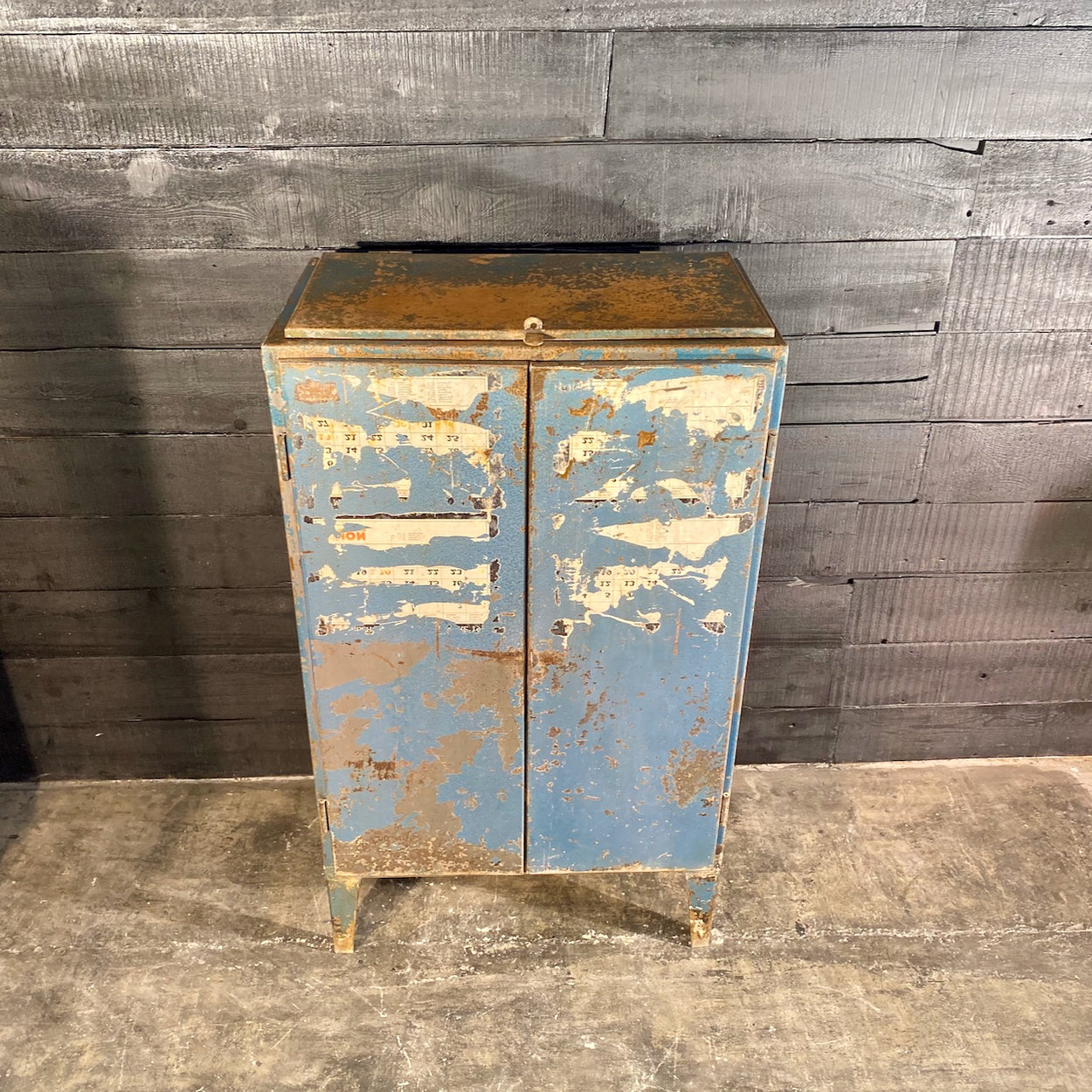 Vintage European Workshop Cabinet