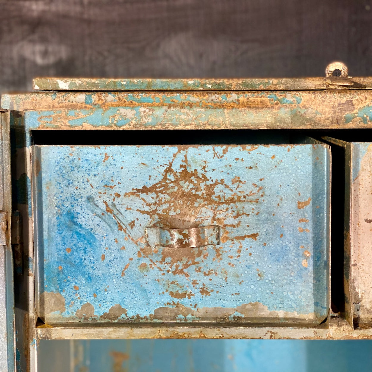 Vintage European Workshop Cabinet