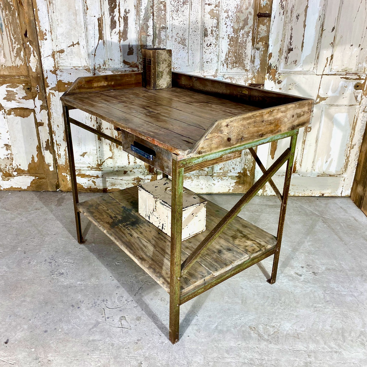 Industrial Workshop Table