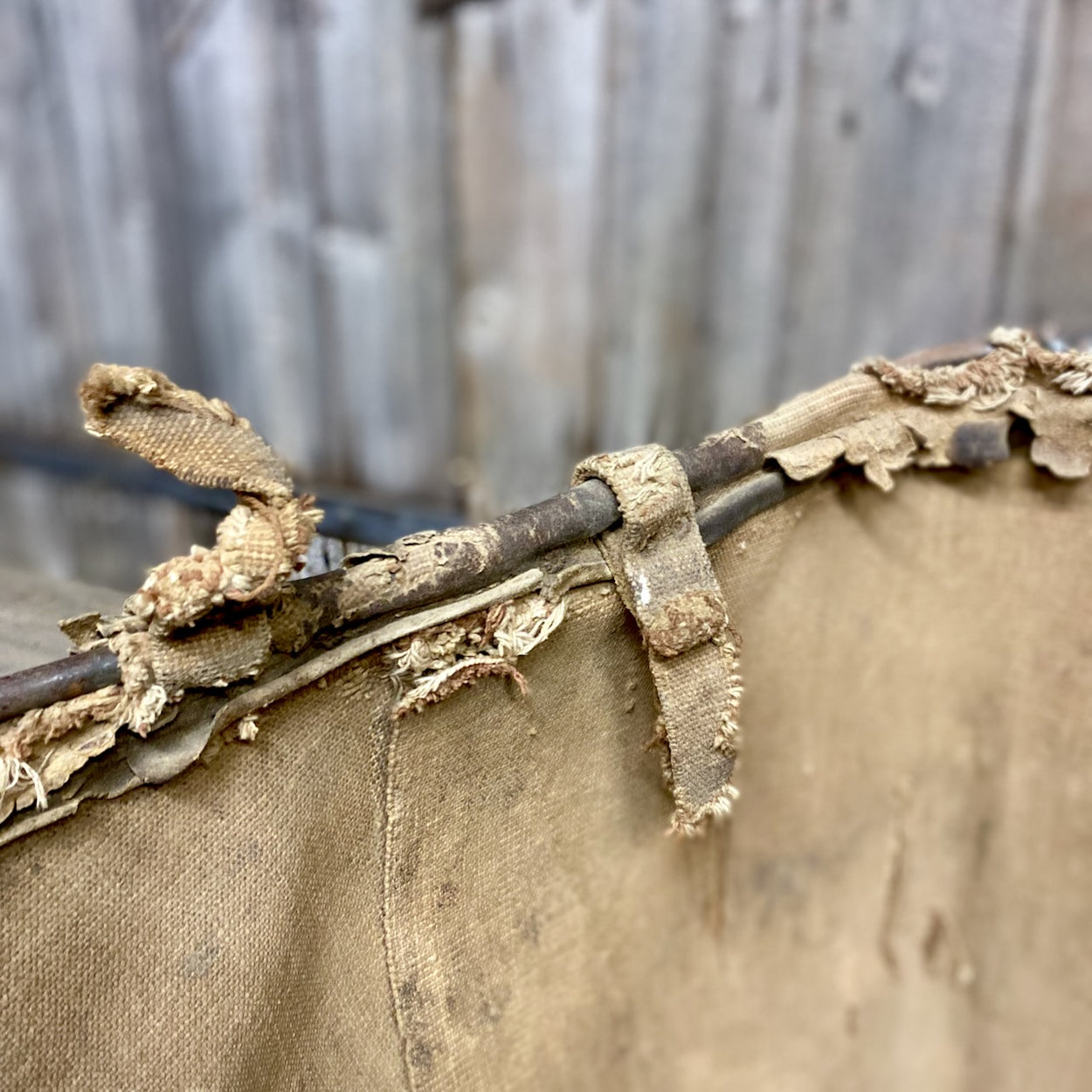 Vintage Rustic Laundry Basket