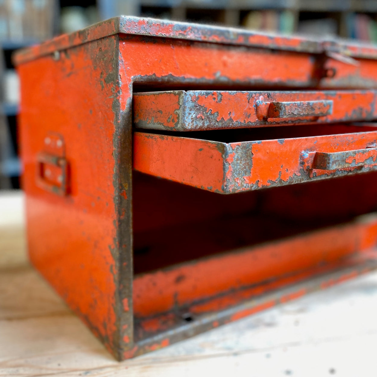 Red Metal Engineers Toolbox — Lawson's Yard LTD