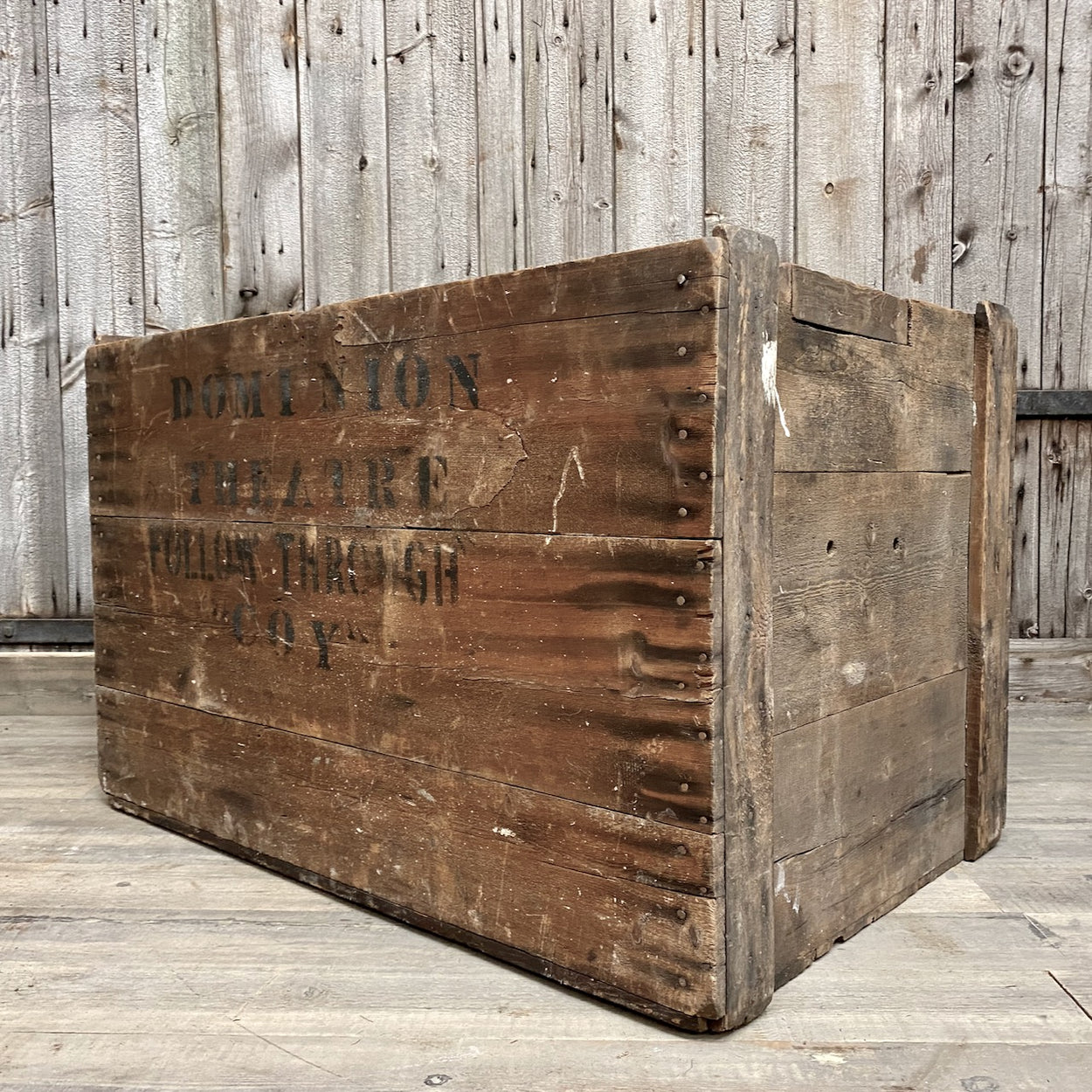 Vintage Theatre Prop Box