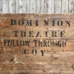 Vintage Theatre Prop Box