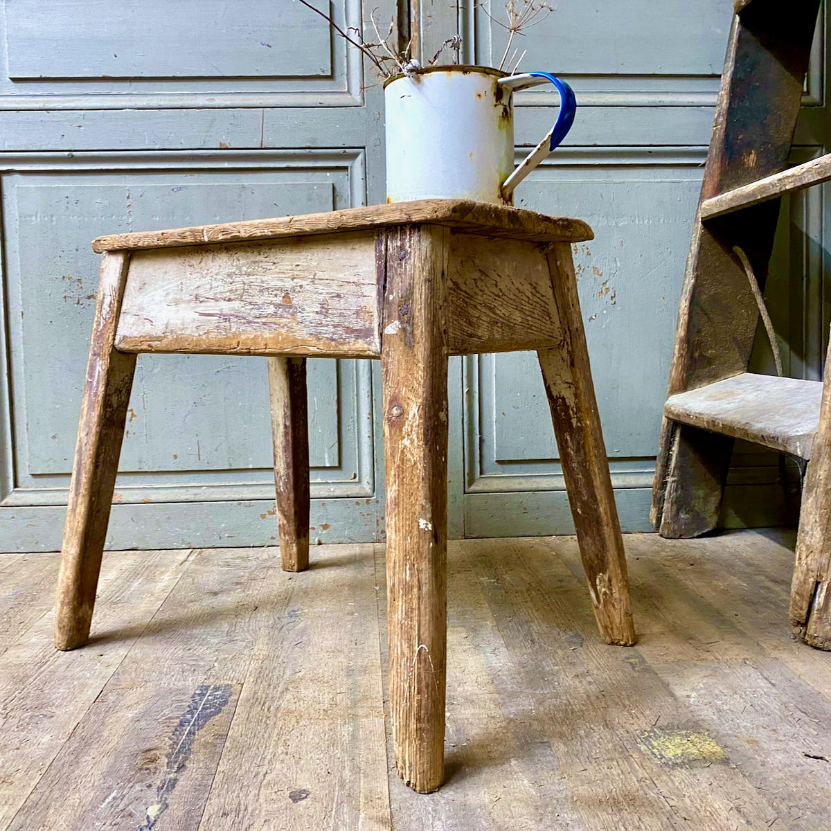 Vintage Wooden Stool — Lawson's Yard LTD