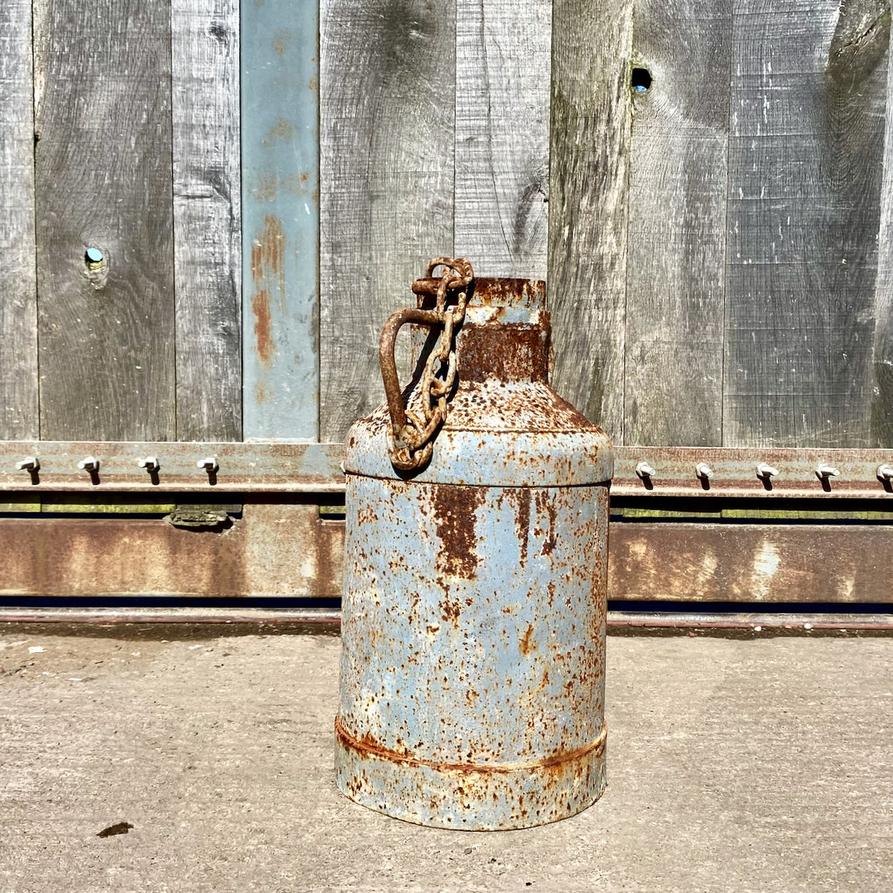 Small Rustic Milk Churn