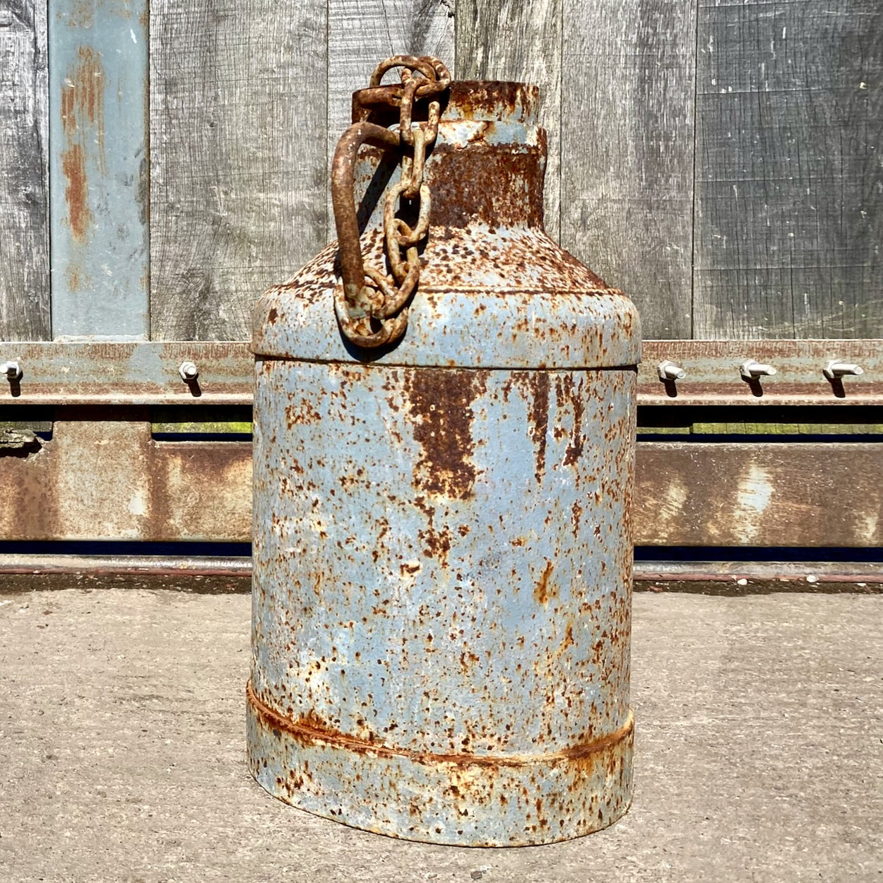 Small Rustic Milk Churn