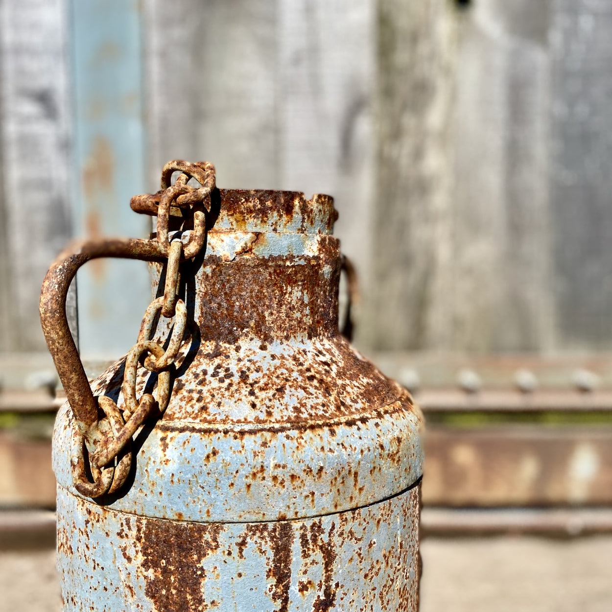 Small Rustic Milk Churn