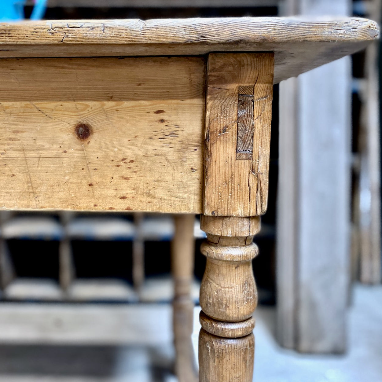 French farmhouse table