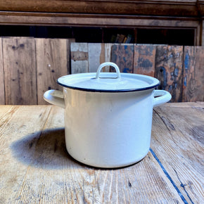 Vintage Enamel Pot