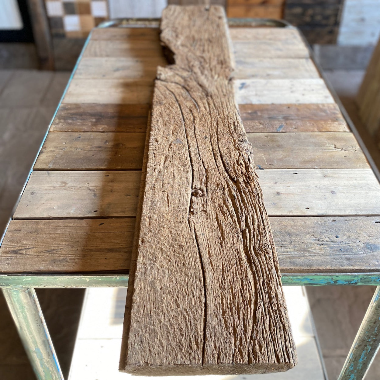 Reclaimed Oak Boat Plank