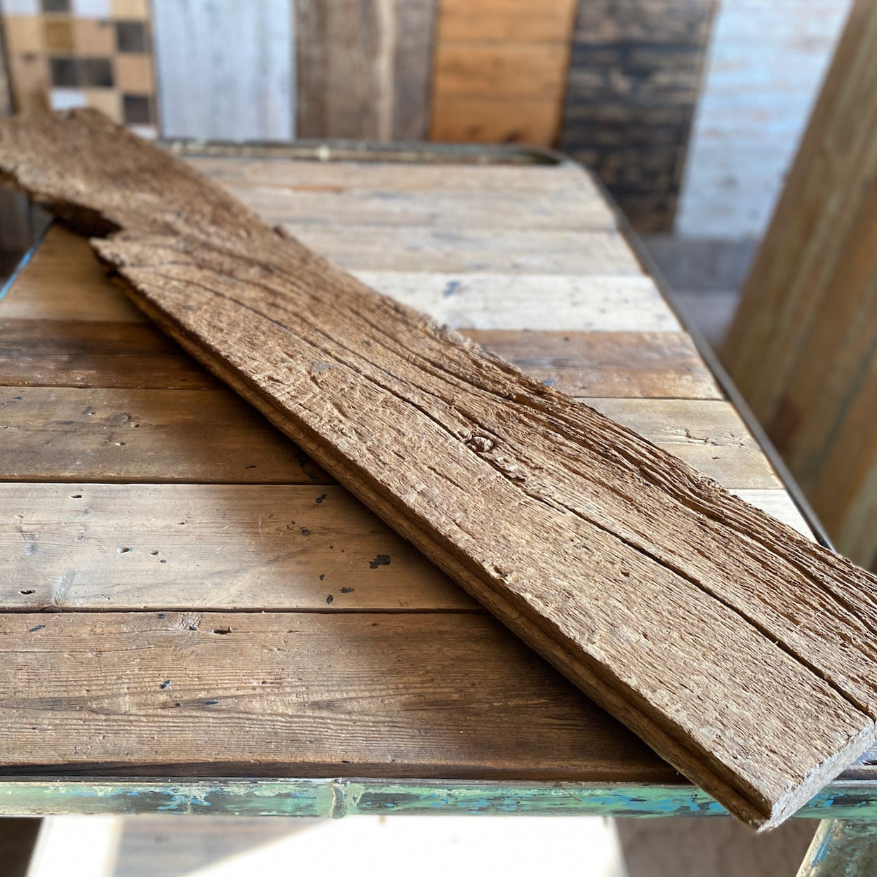 Reclaimed Oak Boat Plank