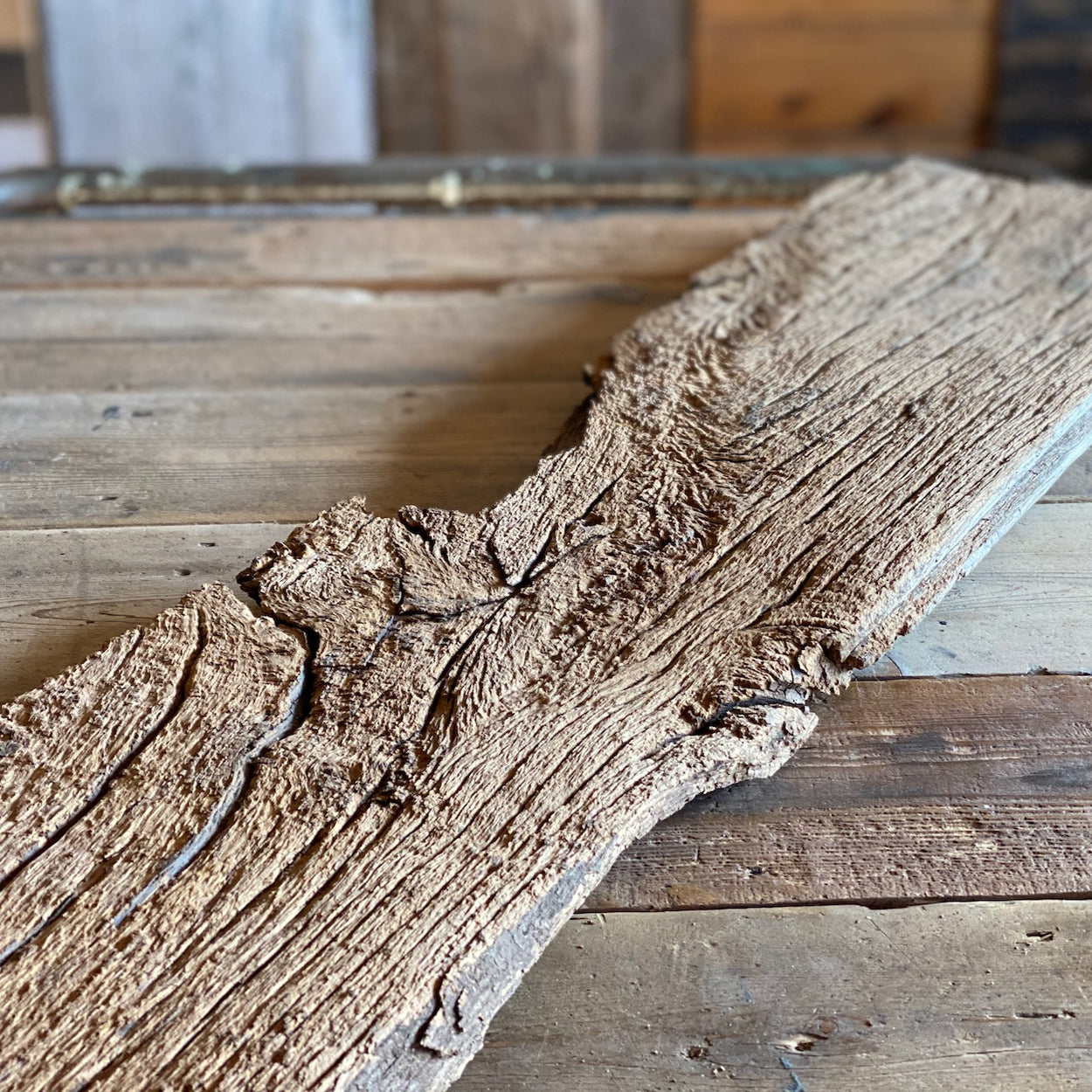 Reclaimed Oak Boat Plank