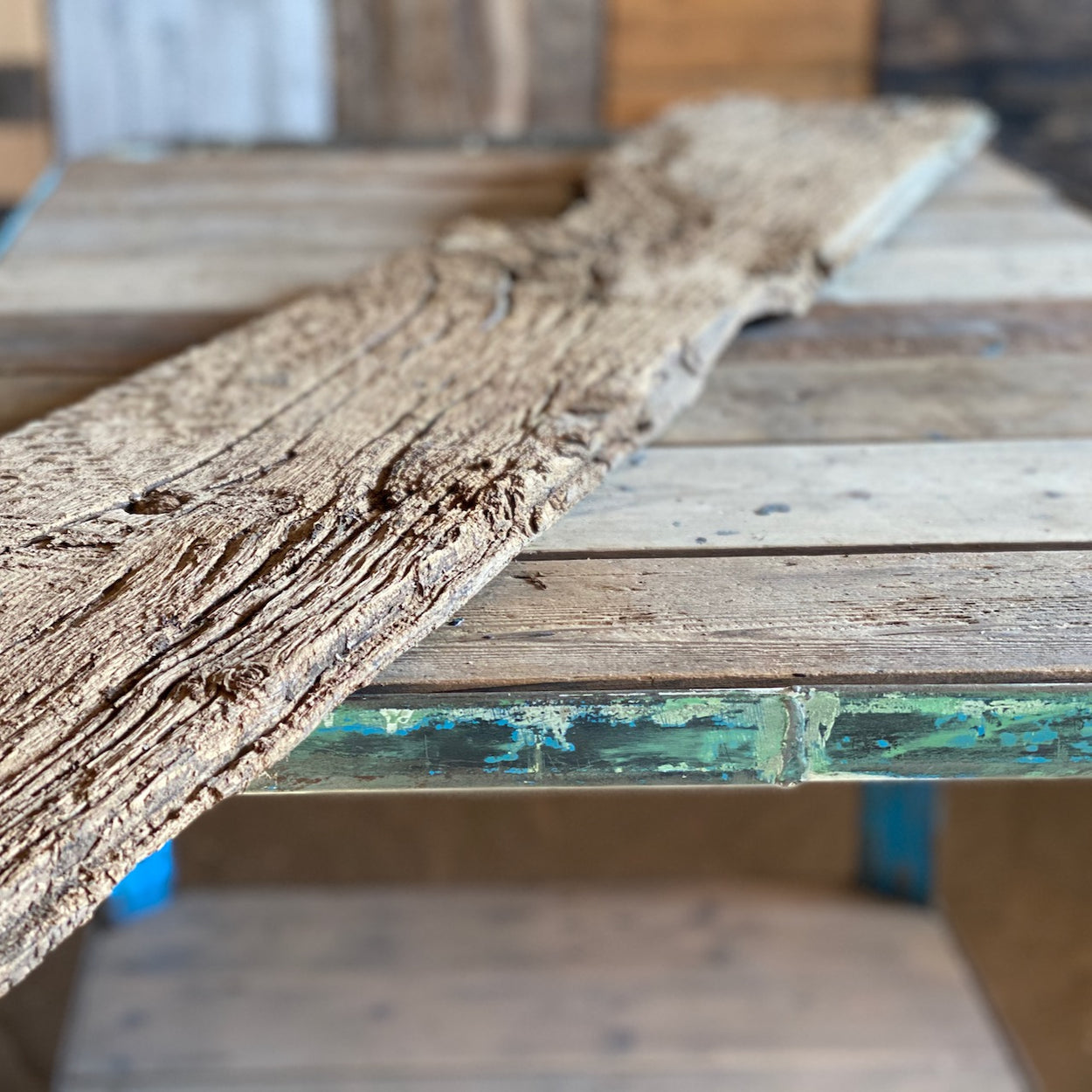 Reclaimed Oak Boat Plank