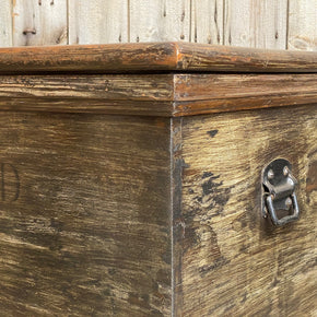 Vintage Wooden Chest