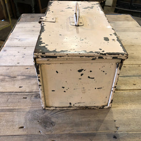 Old White Tool Box