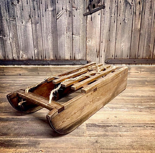 Traditional Wooden Sledge