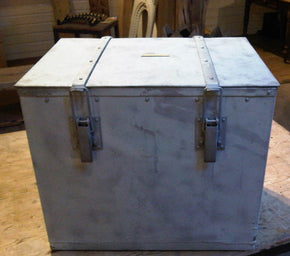 Old Metal Army Box