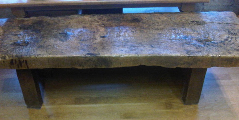 Reclaimed Oak Bench